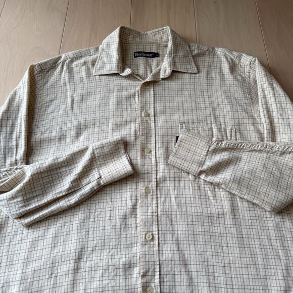 Barbour Shirt Large Multicolor Striped Casual Button Up New York Minimalist - Picture 4 of 10
